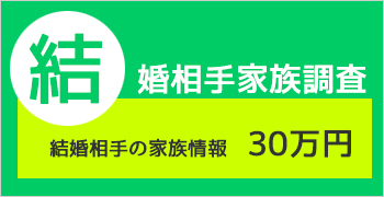 結婚調査プラン