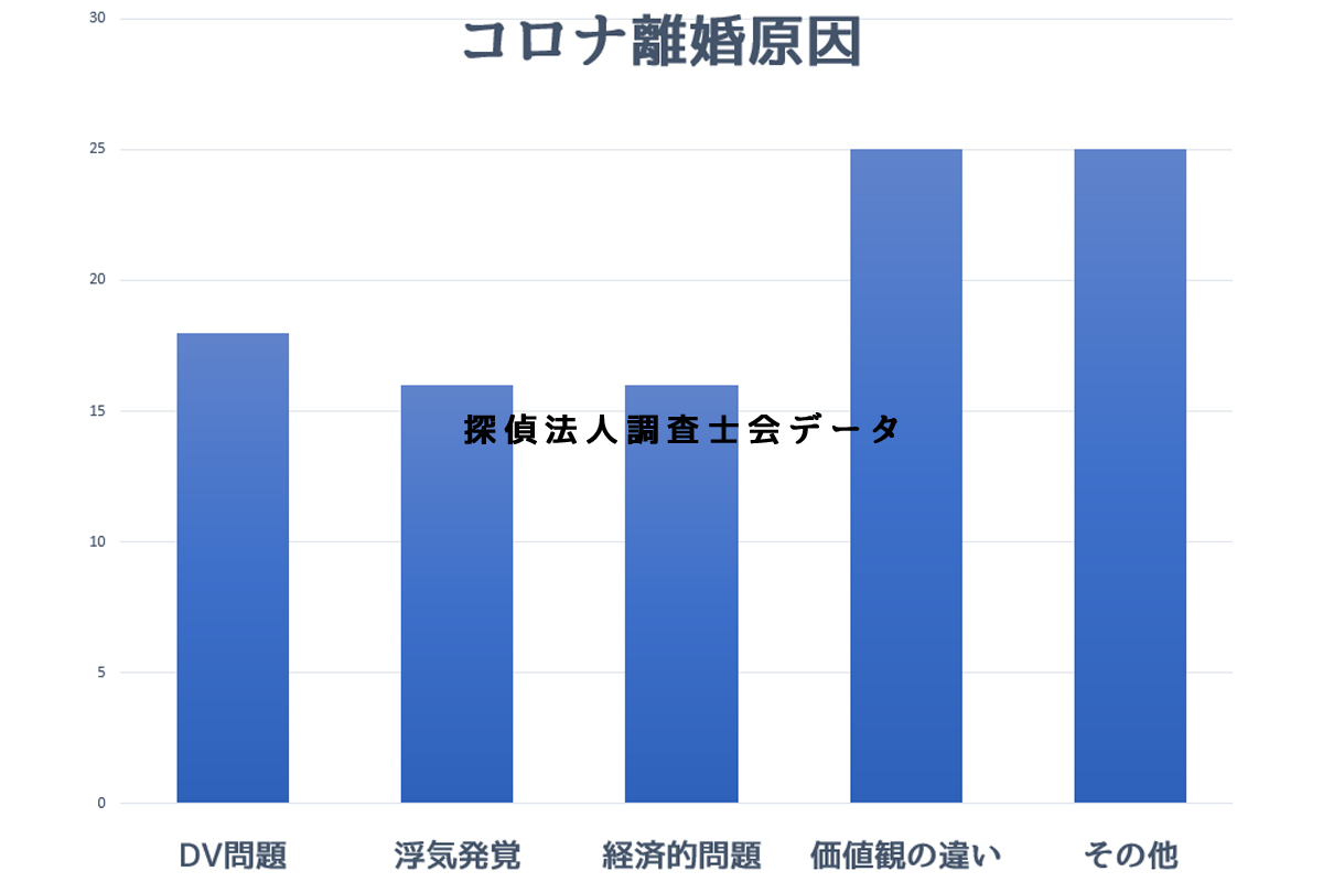 コロナ離婚の原因に多いもの