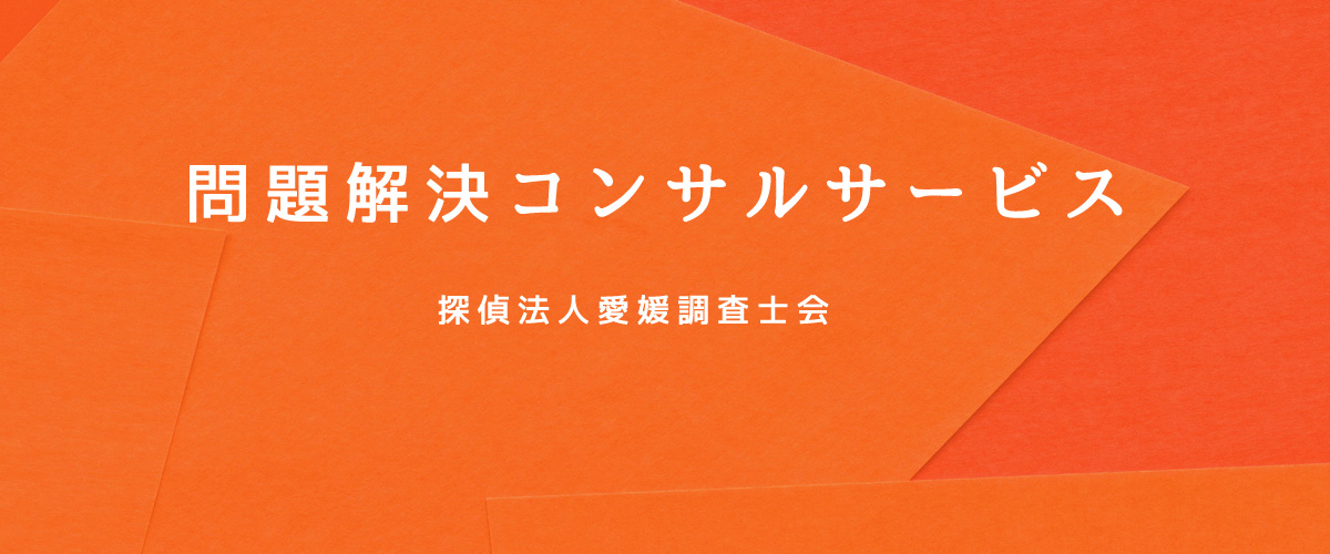 問題解決コンサルサービス（探偵法人愛媛）