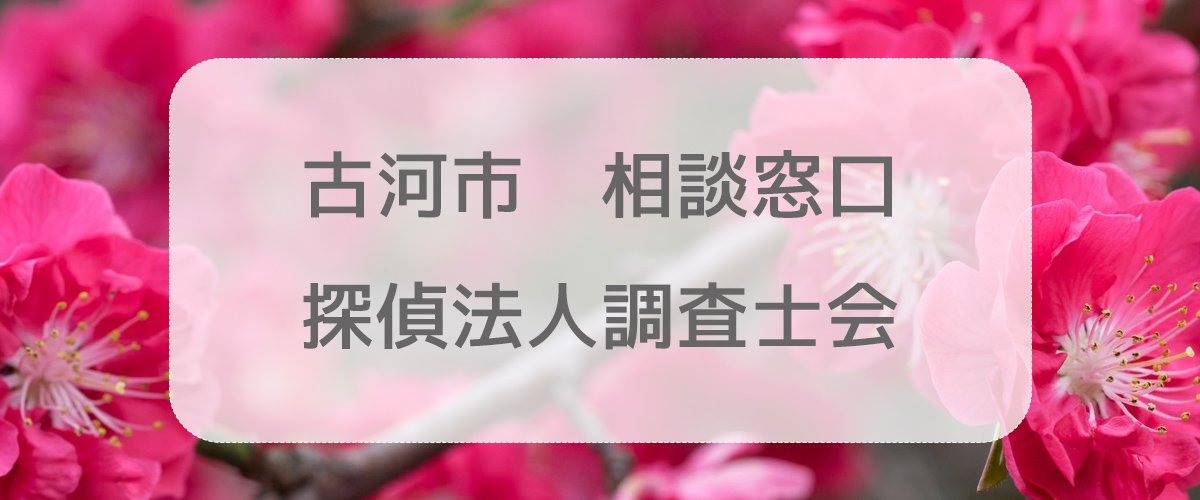 探偵相談古河市の窓口