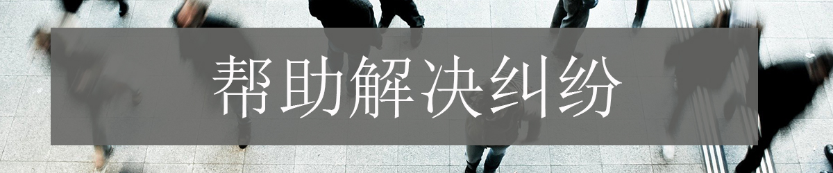 介绍帮助解决和日本人之间的纠纷以及和居住在日本的对方及企业之间的纠纷有效的服务