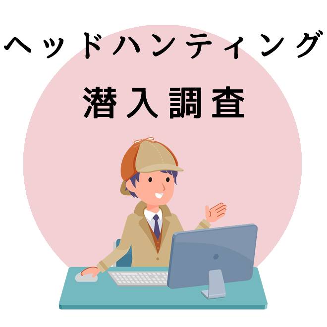 ヘッドハンティングのための潜入調査のご案内