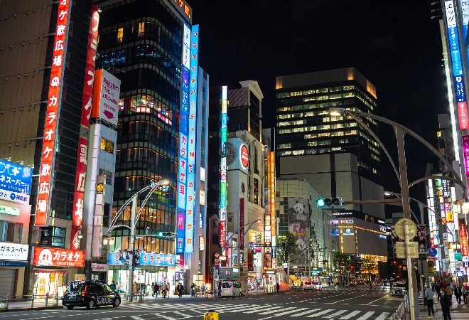 娘が働いているかもしれない危険な繁華街のイメージ写真