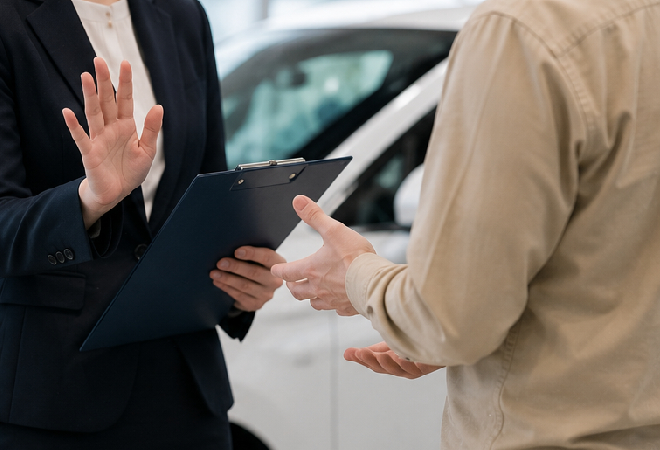 自動車販売店での子供による展示車へのいたずらに、クレームになりにくい対応をしたい経営者の方へ。