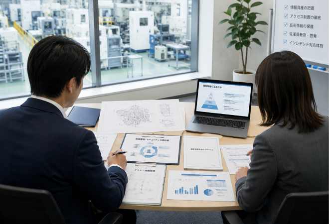 競合他社のスパイ行為から一般機械の情報と技術を守りたい経営者の方へ。