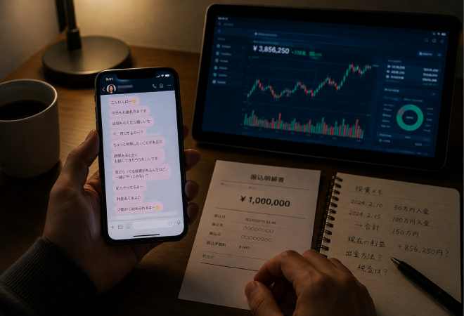 マッチングアプリで出会った女性に勧められたSNS投資被害に対するサイバー探偵調査の回答。