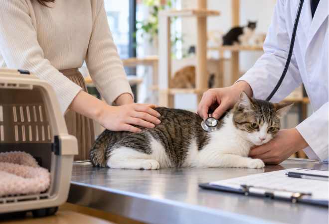 保護猫カフェの猫の病気が分かり、譲渡前の健康管理と飼育状況に不安を抱える飼い主の方へ。
